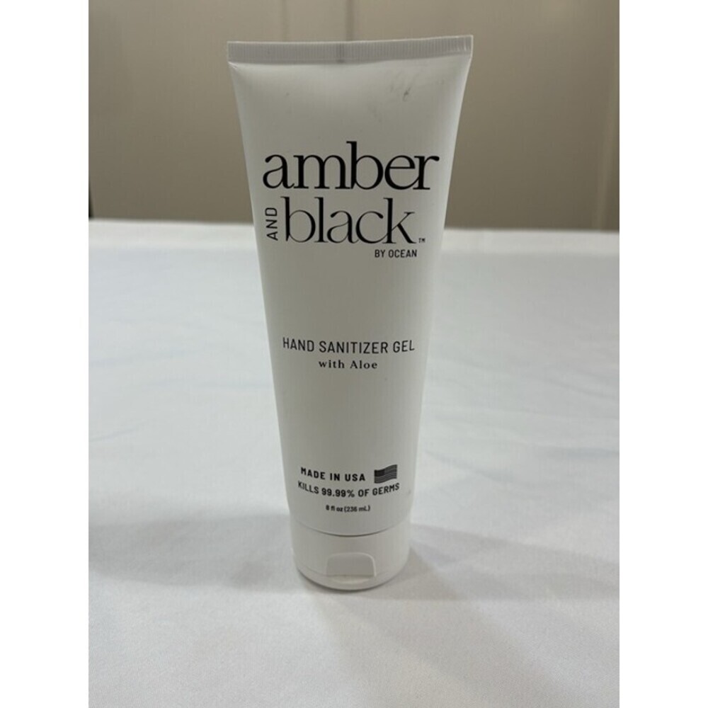Amber And Black By Ocean Hand Sanitizer Gel With Aloe USA Made